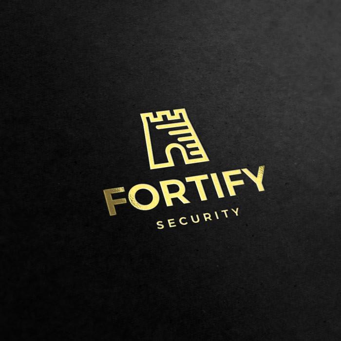Fort Logo - Fort Security Logo - fortress | Pixellogo