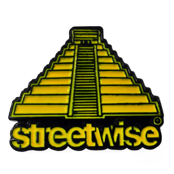 Streetwise Logo - Pyramid Enamel Pin