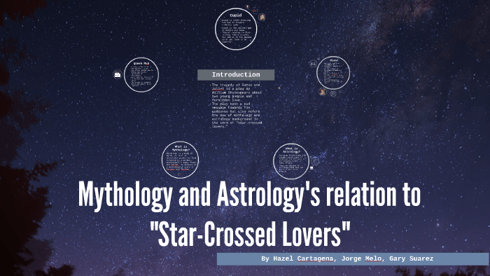 Star-Crossed Logo - Mythology and Astrology ; 