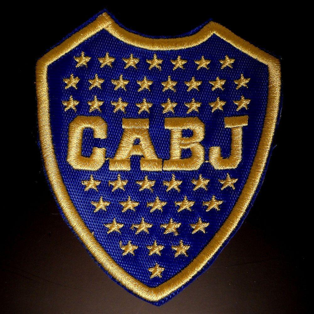 Cabj Logo - Boca Juniors Logo Soccer Patch Badge Argentina Futbol Embroidered