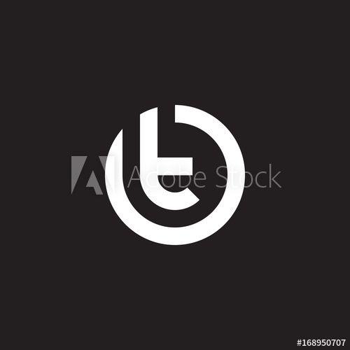 OT Logo - Initial lowercase letter logo ot, to, t inside o, monogram rounded ...