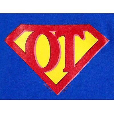 OT Logo - Unisex T Shirt With Super OT Logo. O.T. Stuff. Occupational