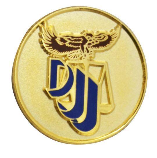 DJJ Logo - Florida Department of Juvenile Justice Lapel Pin: CopShop