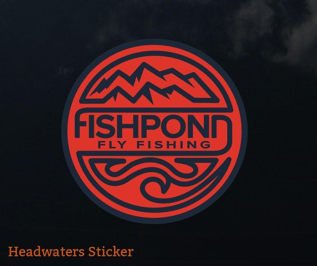 Fishpond Logo - Fishpond Headwaters Sticker - Royal Gorge Anglers