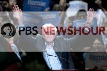 NewsHour Logo - PBS NewsHour stands by Bernie Sanders coverage