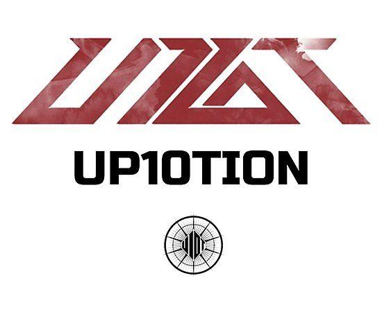 Up10tion Logo - ‘UP10TION Logo Name’ Photographic Print by The Kpop Konverters