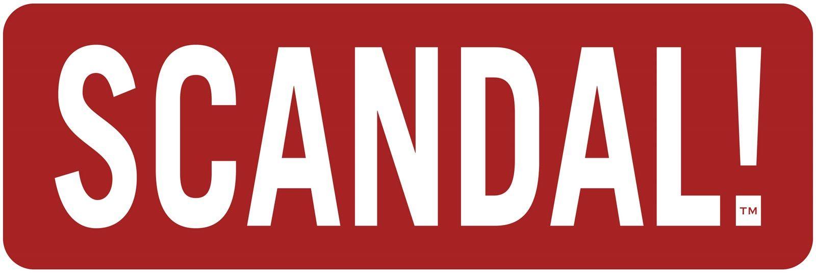 Scandal Logo - Scandal! logo. Scandal!. Scandal and Logos