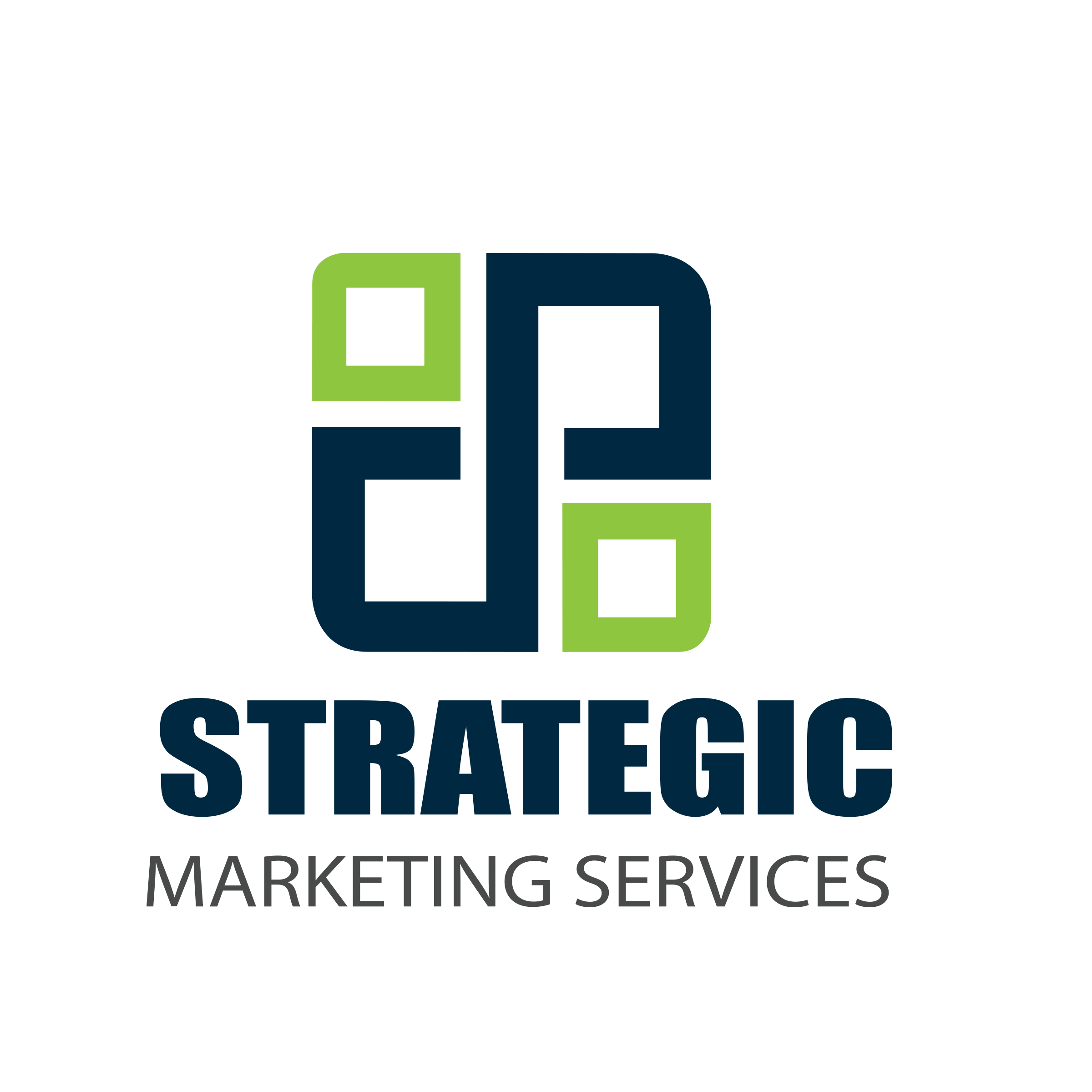 Strategic Logo - Strategic Marketing Services Logo (stackedl Logo) Gif