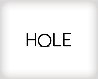 Hole Logo - HOLE Designed