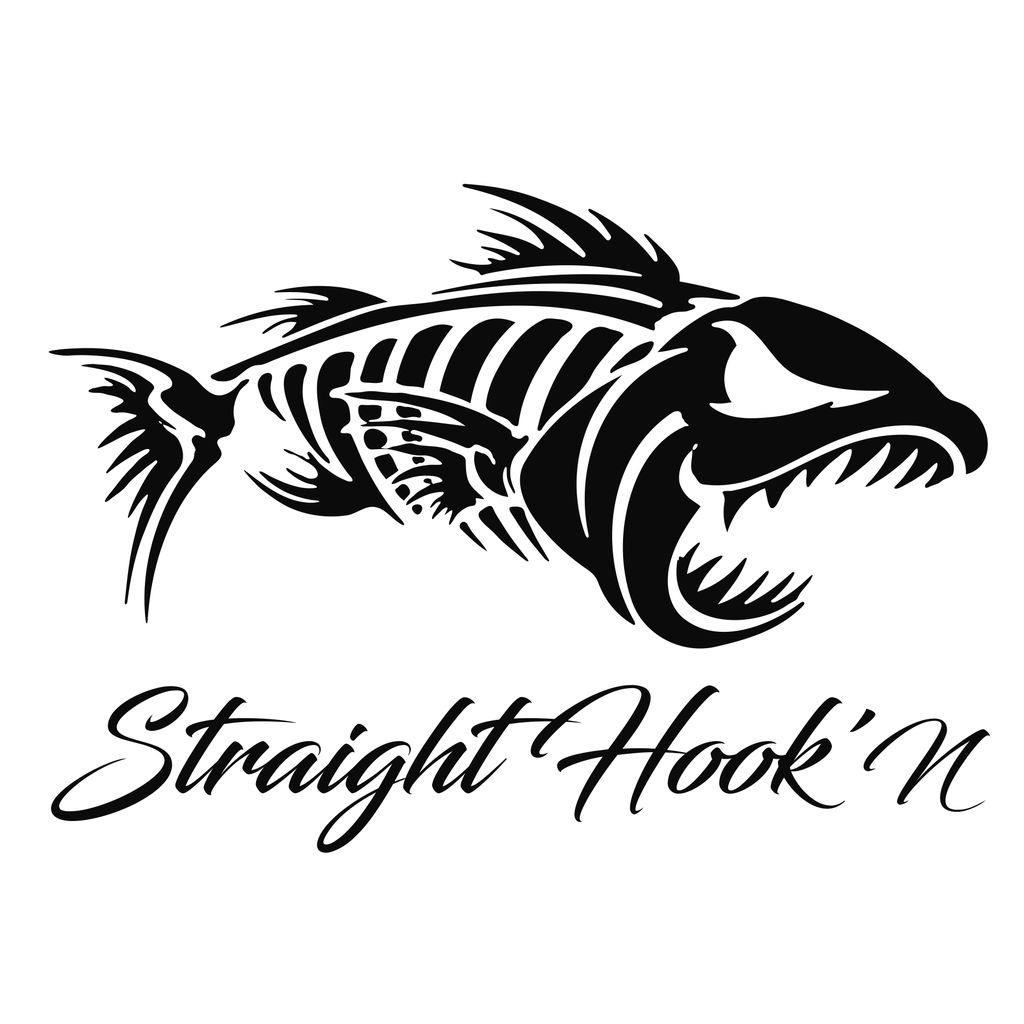 Bonefish Logo - Straight Hook'N Bone Fish Sticker. Straight Hook'N Apparel