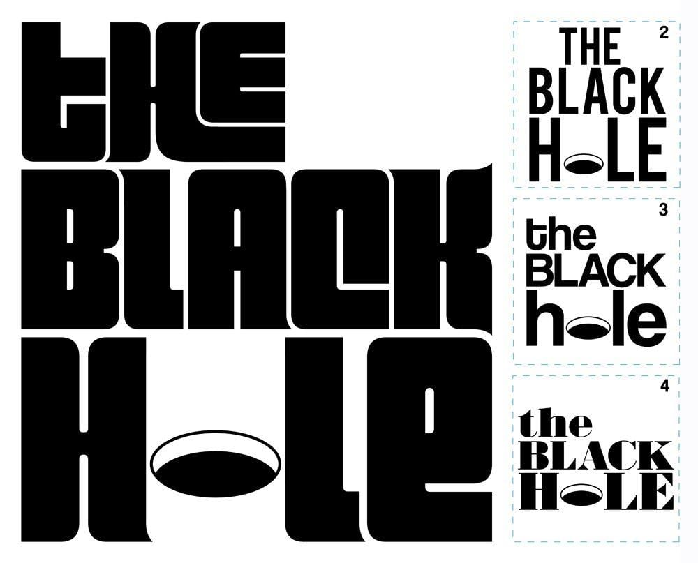Hole Logo - the black hole. Logo for the BBC Shetland comedy rad
