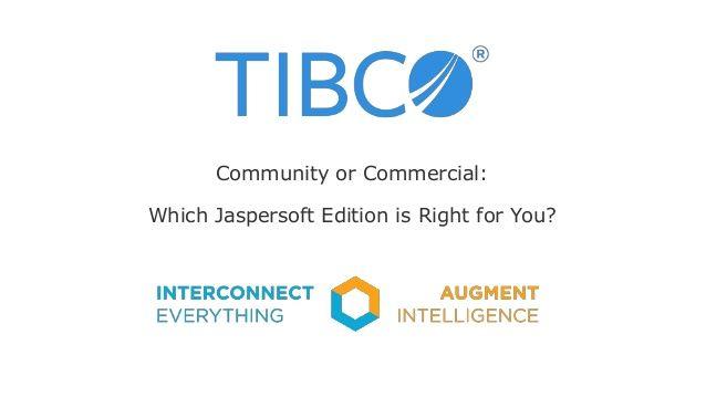 Jaspersoft Logo - Jaspersoft Community or Commercial: Which Jaspersoft Edition is Righ
