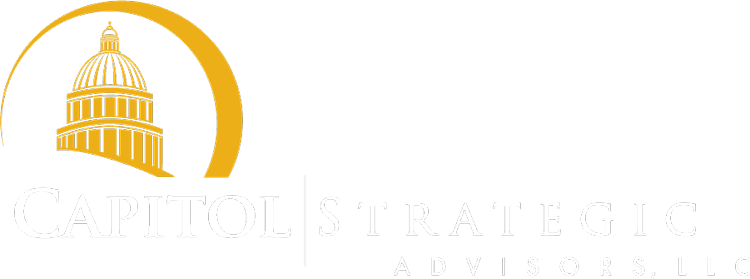 Strategic Logo - Capitol Strategic Advisors. Navigate the Complexities of California