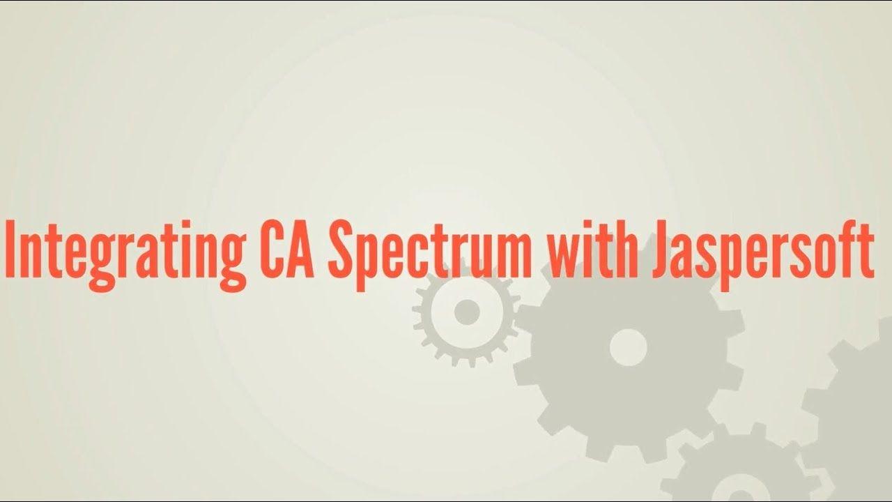 Jaspersoft Logo - CA Spectrum: Integration with Jaspersoft