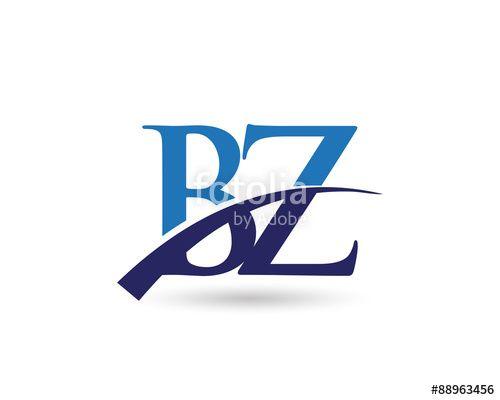 Bz Logo - BZ Logo Letter Swoosh Stock Image And Royalty Free Vector Files
