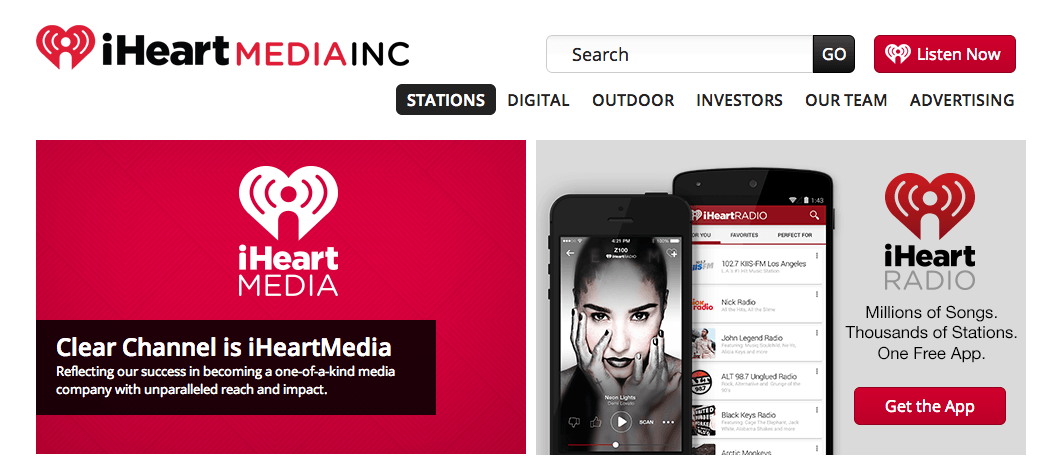 Iheartmedia Logo - Clear Channel renamed iHeartMedia | NOLA.com