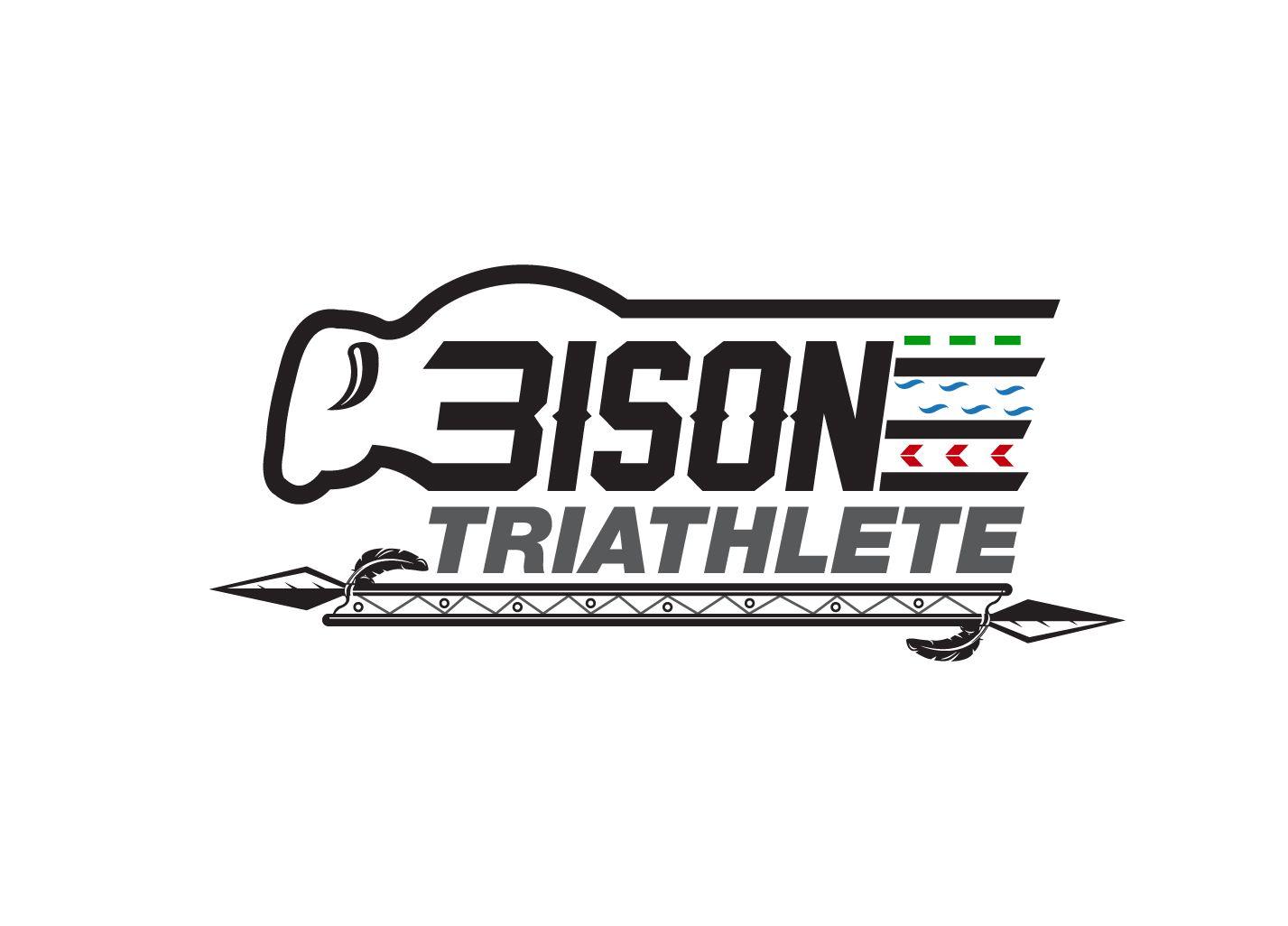 Triathlete Logo - Bold Logo Designs. Events Logo Design Project for Bison Triathlete
