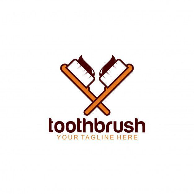 Toothbrush Logo - Toothbrush logo Vector | Premium Download