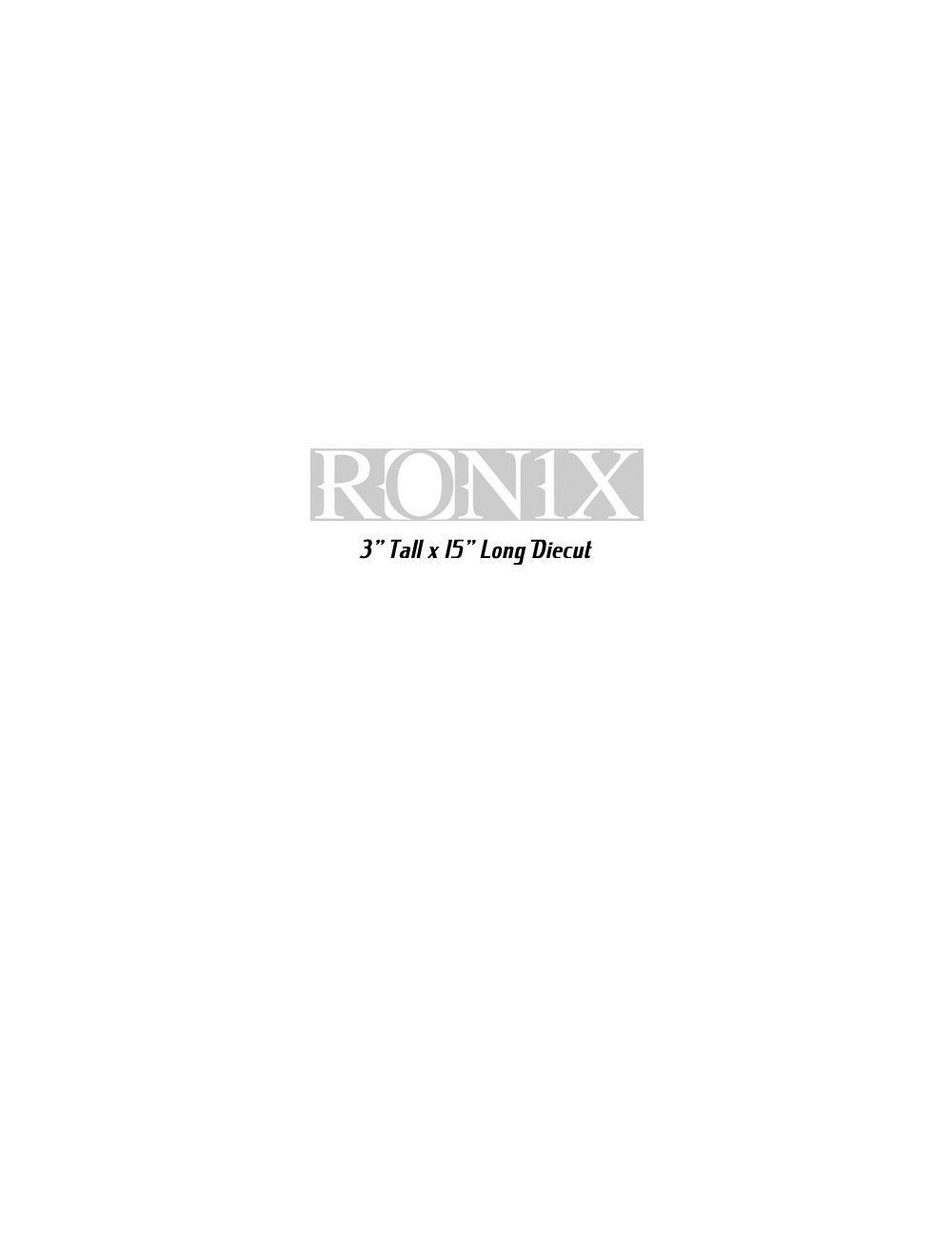 Ronix Logo - Ronix Logo 3