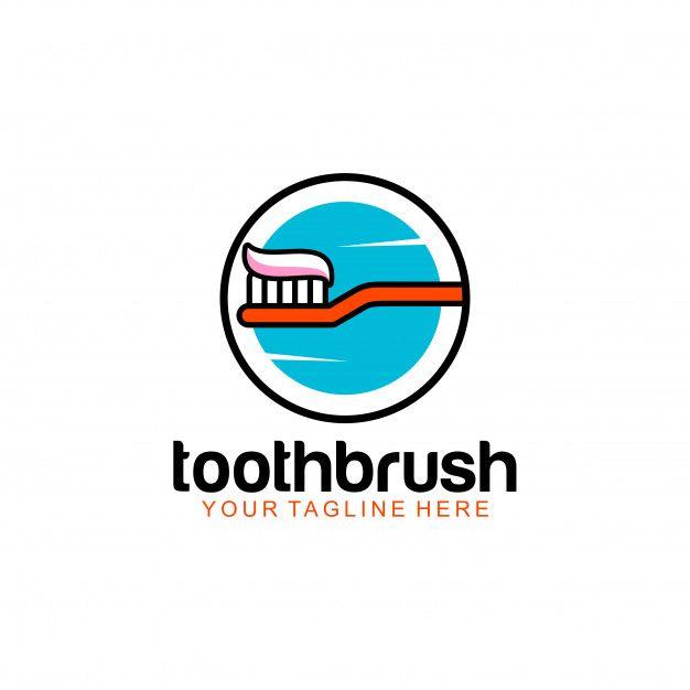 Toothbrush Logo - Toothbrush logo Vector | Premium Download