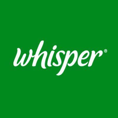 Whisper Logo - Whisper Statistics on Twitter followers