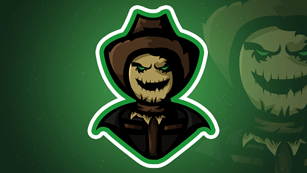 Scarecrow Logo - ScareCrow mascot / esports logo. SPORT DECALS. Esports