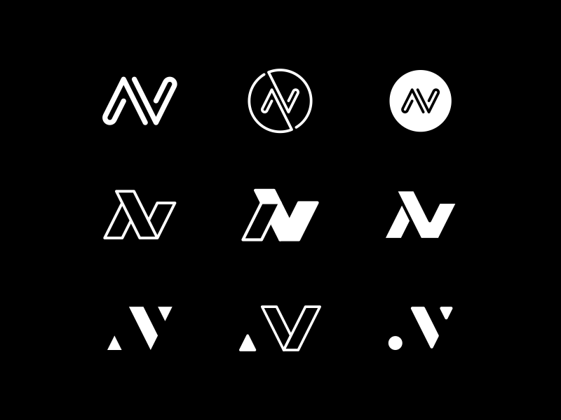 VN Logo - VN Monogram - Ideas by QhueCreative | Dribbble | Dribbble