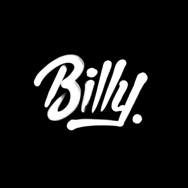 Billy Logo - Billy the Kid by David Sanden, via Behance. SCRIPT. Typography