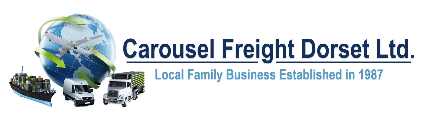 Freight Logo - Shipping company, Bournemouth, Carousel Freight (Dorset) Ltd