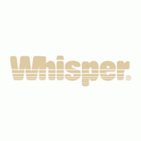 Whisper Logo - Whisper. Brands of the World™. Download vector logos and logotypes