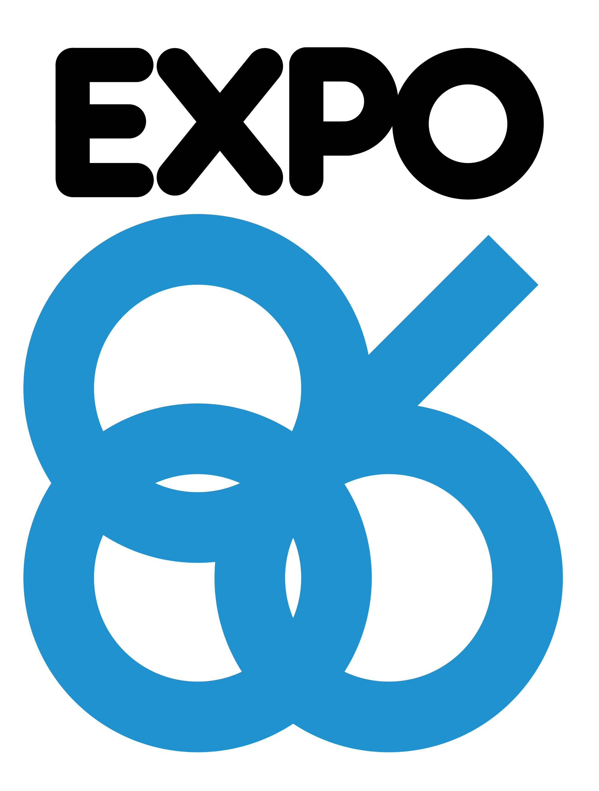 86 Logo - File:Expo86logo.svg - Wikimedia Commons