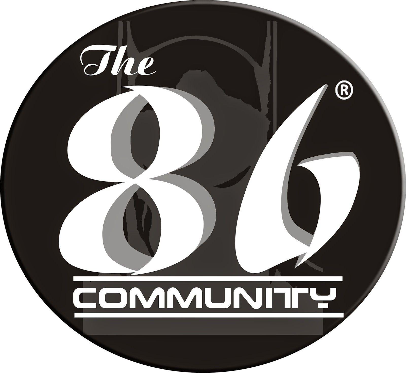 86 Logo - BOURBON ZONE: 86 COMMUNITY LOGO