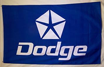 Pentastar Logo - Amazon.com : Dodge Flag 3' X 5 With Pentastar Logo Indoor Outdoor ...