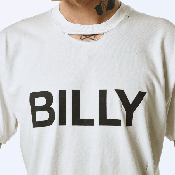 Billy Logo - DISTRESSED BILLY LOGO TEE - BILLY®