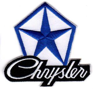 Pentastar Logo - CHRYSLER PENTASTAR LOGO BADGE EMBLEM PATCH EMBROIDERED IRON ON ...