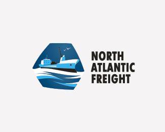 Freight Logo - North Atlantic Freight Designed
