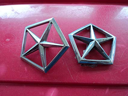 Pentastar Logo - Amazon.com: MOPAR Pentastar Logo silver Emblem Dodge Plymouth ...