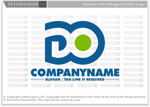 Do Logo - LetterLogos.com - Letter DO Logo ( d-logo-12 )
