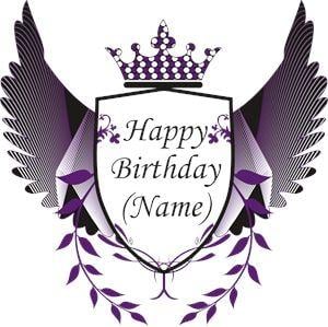 Birthday Logo - Birthday Name Logo Vector (.CDR) Free Download