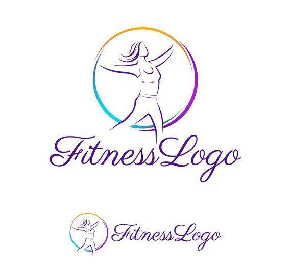 Aerobics Logo - Fitness Logo Woman Logo Custom Logo Design Premade Logo