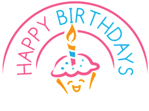 Birthday Logo - Sharing Birthday Joy