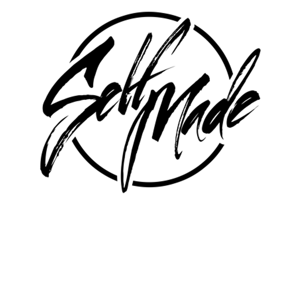 Self-Made Logo - selfmade logo - Sticker by Ryan Quotah