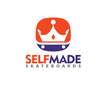 Self-Made Logo - Self Made Skate logo design contest - logos by doncorvair