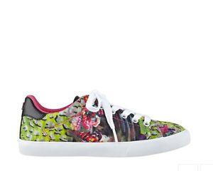 Keds Logo - NIB GUESS Maegan Logo Fashion Sneakers Keds Floral Multi color sz US