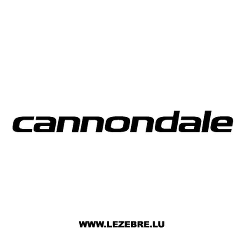 Cannondale Logo - Cannondale Logo Decal
