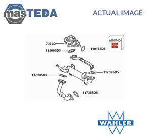 Wahler Logo - WAHLER EXHAUST GAS RECIRCULATION VALVE EGR 7372D P NEW OE