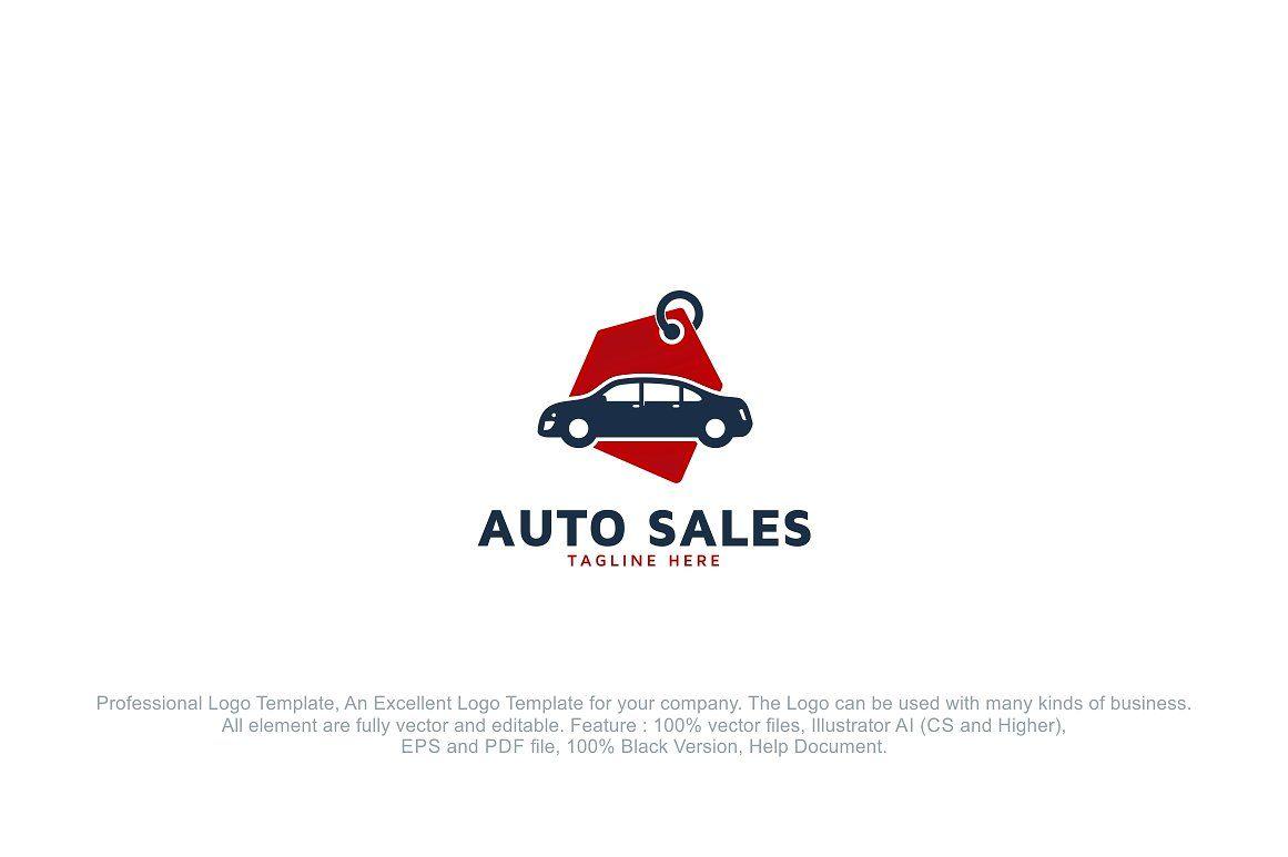 Business Automotive Logo - Automotive Car Sales Logo Template ~ Logo Templates ~ Creative Market