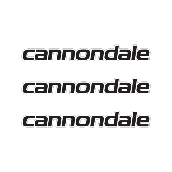 Cannondale Logo - Printed vinyl Cannondale Mountain Bike Logo