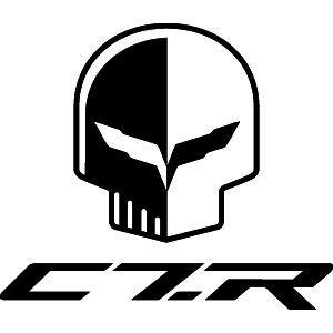 C7.r Logo - Passion Stickers Corvette C7 R Decals For Your Car