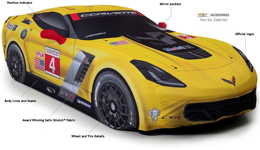 C7.r Logo - C7.R Chevrolet Corvette Cover by Coverking